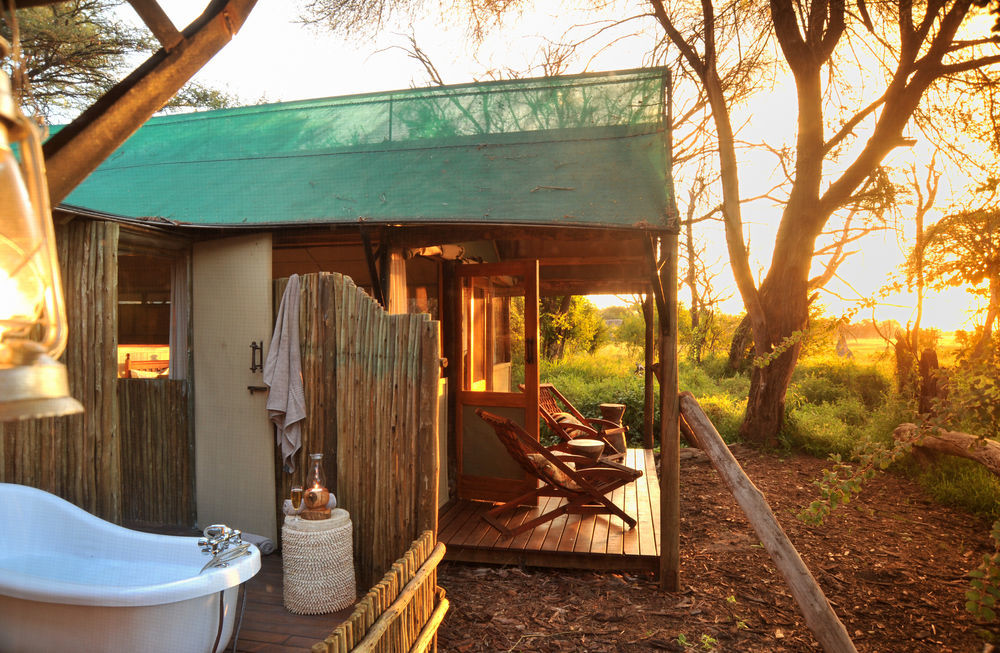 ホテルThe Hide Safari Camp Dete エクステリア 写真