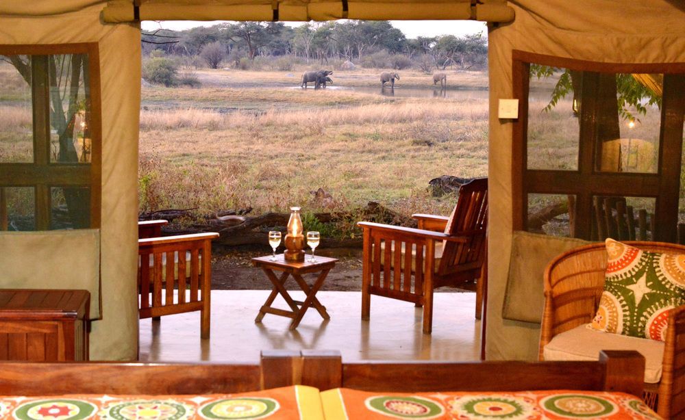 ホテルThe Hide Safari Camp Dete エクステリア 写真