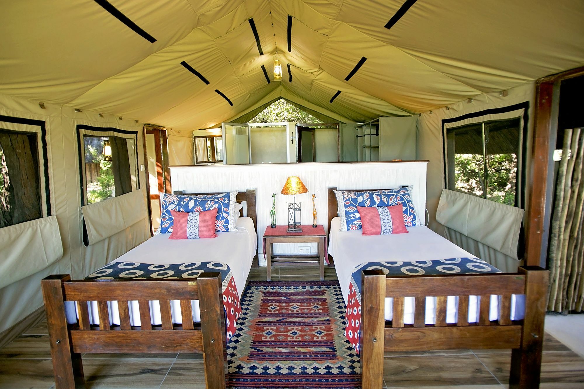 ホテルThe Hide Safari Camp Dete エクステリア 写真