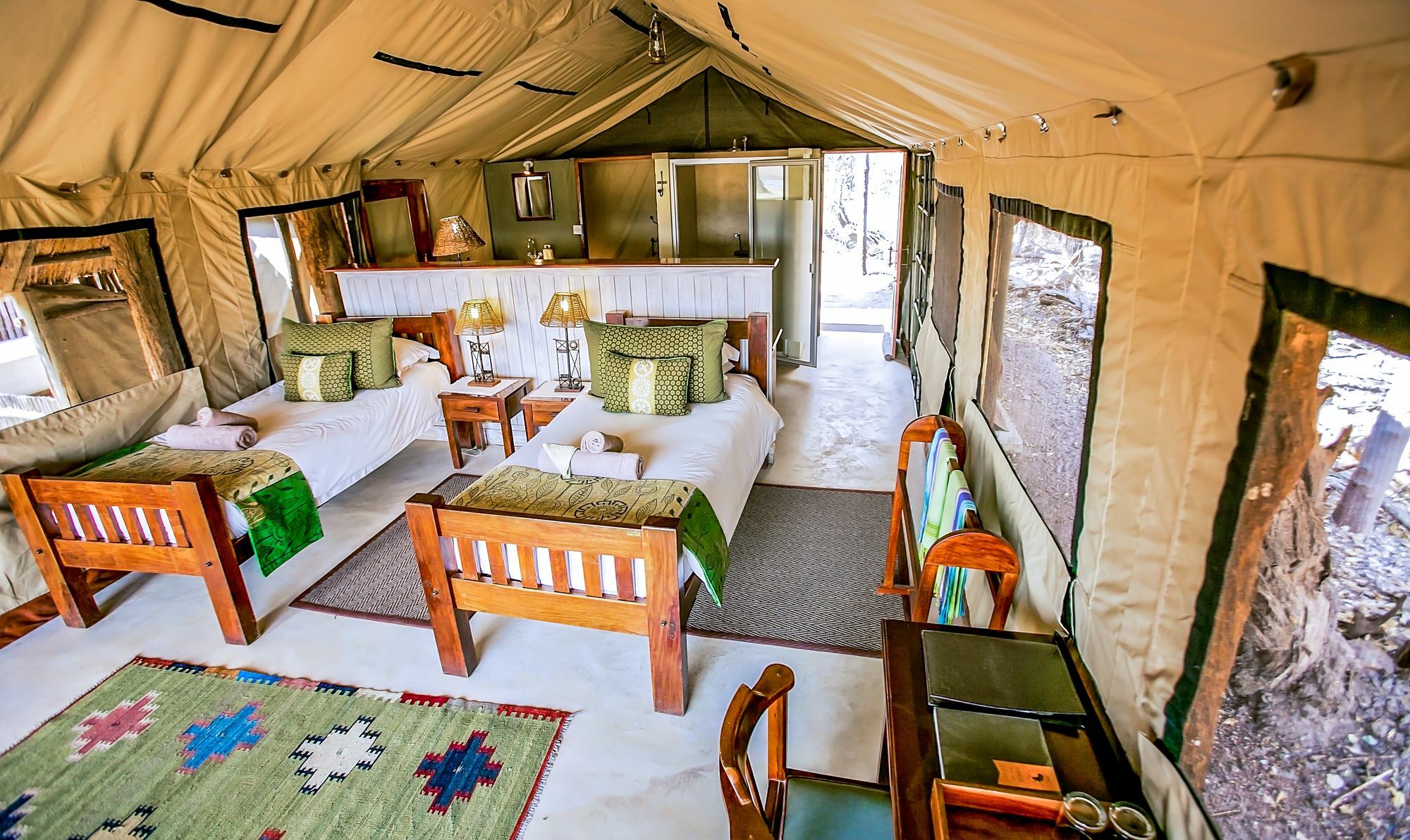 ホテルThe Hide Safari Camp Dete エクステリア 写真