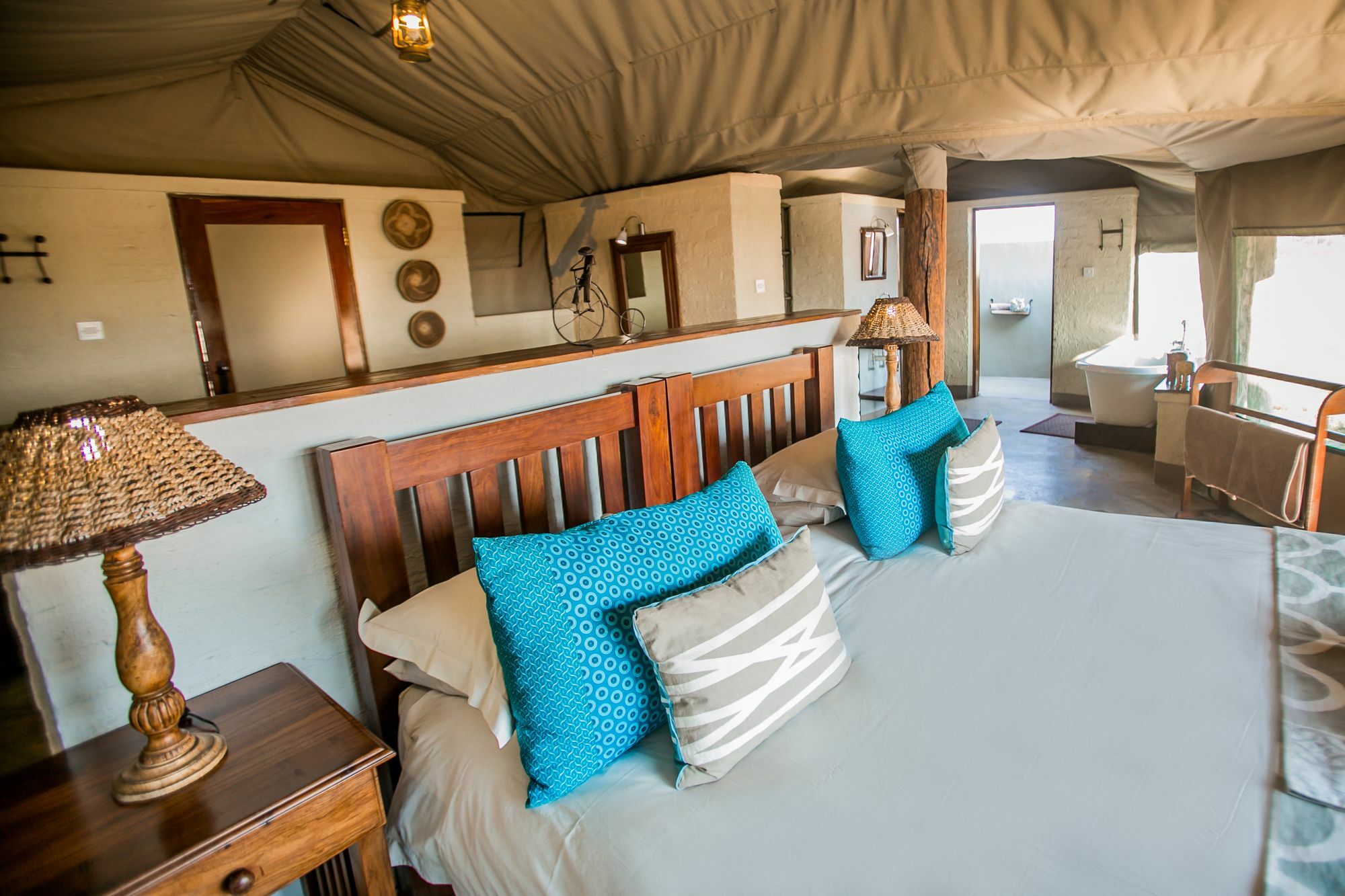 ホテルThe Hide Safari Camp Dete エクステリア 写真