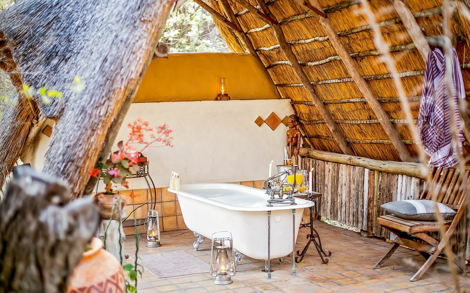 ホテルThe Hide Safari Camp Dete エクステリア 写真